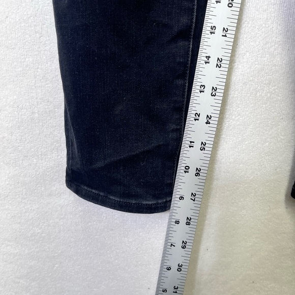 American Eagle Dream Stretch High Rise Jegging Jeans Womens 12 Black Denim 2446 - Picture 7 of 10